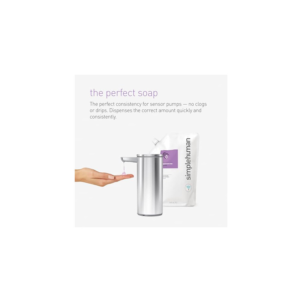 Simplehuman Orange Ct1019 1L Mandarin Hand Wash Liquid Soap Moisturising Suitable For Sensitive Skin Hypoallergenic Dea Sulphate And Paraben Free Bi