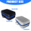 Nebulizer Pouch with Comfort Handle Easy Transportation-Black 4