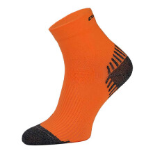 (6-8 A, Neon orange) Comodo - COMODO - Unisex Kompressionsstrümpfe Laufen in Neon Farbe Sportsocken für Joggen