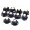 10Pcs Multi Color LED Bulbs Car Dashboard High-Yellow T4.2 7