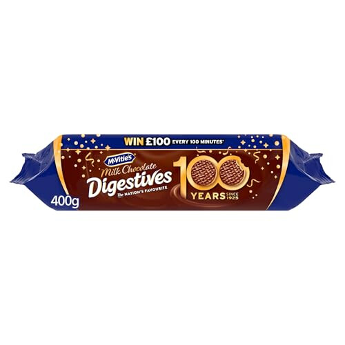 McVities Milk Chocolate Digestive Biscuits 400g Pack of 3 2