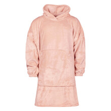 (One Size, Altrosa) Heat Holders - Heat Holders - Oversized Hoodie Decke | Plüsch Blanket Pullover Decke Fleece