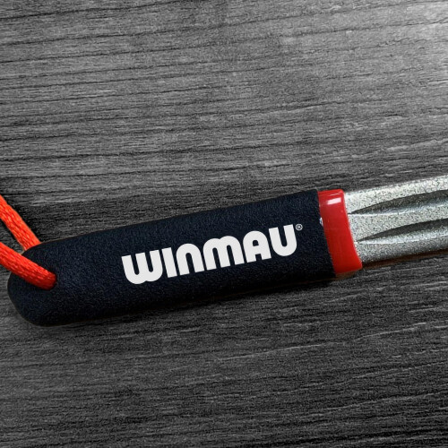 winmau WINMAU VGroove Dart Sharpener – Steel Tip Dart Point Sharpener with Treble 2