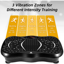 EVOLAND Vibration Plate Exercise Machine 12mm Vibration Amplitude Whole Bod