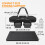 Amonax Ab Roller Exercise Wheel Four Wheel Abs Trainer with Elbow Support A 6