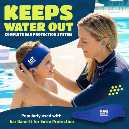 Putty Buddies Super Soft Comfortable Original Swimming Earplugs for 2