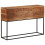 VidaXL vidaXL Console Table Hall Side Table End Table Solid Wood Acacia and Iron 1