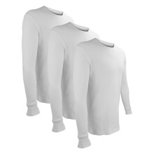 (9-11 Years, Weiß (X3)) THMO - THMO - 3er Pack Thermo Langärmliges Unterhemd Für Kinder