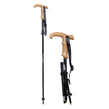 Trekmates - Wanderer Fold Single Pole Compact Foldable Walking Stick Hiking Outdoor