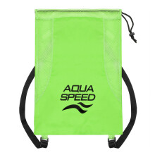 (One Size, Grün) Aqua Speed - Aqua Speed - Große Mesh Rucksack Pool belüftet für nasse Schwimmsachen
