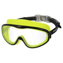 (One Size, Neongrün) Aqua Speed - Aqua Speed - Schwimmbrille Panoramablick Anti-Fog UV Schutz Damen Herren