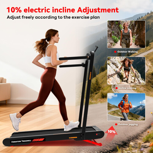Lysole 4 in 1 Walking Vibration Pad Under Desk Treadmill 4 Vibration Modes 2