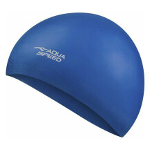 (One Size, Blau) Aqua Speed - Aqua Speed - Latex Badekappe weich elastisch flexibel bequem Unisex