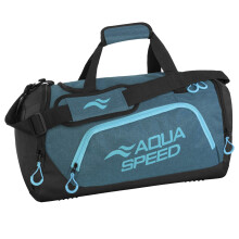 (Medium, Dunkeltürkis) Aqua Speed - Aqua Speed - Mittel Sporttasche Schwimmen Pool belüftet mit Tasche