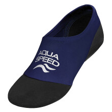 (10-11 Years, Marine) Aqua Speed - Aqua Speed - Kinder Schwimmsocken rutschfest leicht Pool Wassersocken