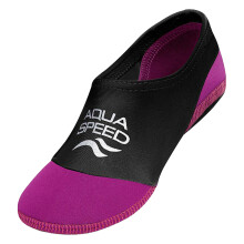 (12-13 Years, Rosa) Aqua Speed - Aqua Speed - Kinder Schwimmsocken rutschfest leicht Pool Wassersocken