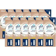 12 X Glade Compressed (Touch & Fresh) Air freshner Refill 10ml - Romantic Vanilla Blossom