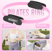 JKSHMYT Pilates Ring 145 Home Pilates Essential Kit with Padded Handles Min
