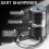 CyeeLife Keyring Dart Sharpener stonePortable Dart Point SharpenerRapid Sha 3