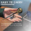 CyeeLife Keyring Dart Sharpener stonePortable Dart Point SharpenerRapid Sha 6