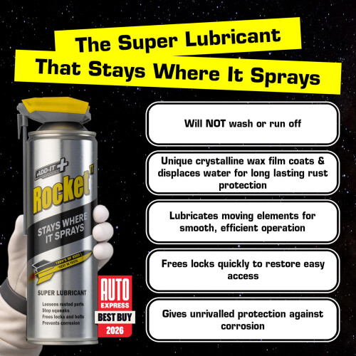 Rocket TT Super Tube Lubricant Spray 450ml | Rust Remover & 2
