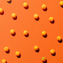 PRO-SPIN Ping Pong Balls - Orange 3-Star 40+ Table Tennis Balls | High-Performance ABS Training Balls | Ultimate Durability for Indoor & Outdoor Tabl