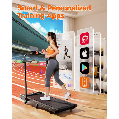 Lacuffy Treadmill for Home Foldable with 6% Incline, Oversize 2
