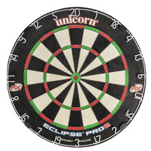 Unicorn Dartboard Darts Board  Eclipse Pro 2  Flat Profile Number Ring  Cha