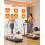 Lacuffy Treadmill for Home Foldable with 6% Incline, Oversize 4