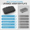 Werara Vibration Plate, 220KG Vibration Plate Exercise Machine for 4