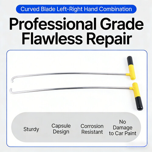 Deuken repareren koevoet Dents Remover Hook Tool Auto Dents-Lang