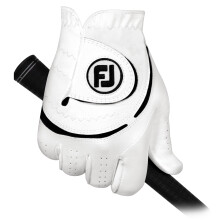 FootJoy WeatherSof Mens Golf Glove WhiteBlack Right Hand for Left Handed Go