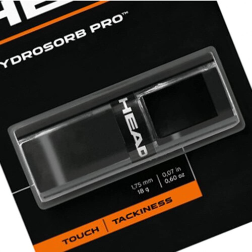 HEAD HEAD Hydrosorb Pro Grip Black Pack of 2 1