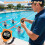 PULIVIA Sports Stopwatch Timer Lap Split Digital Stopwatch with Clock 6