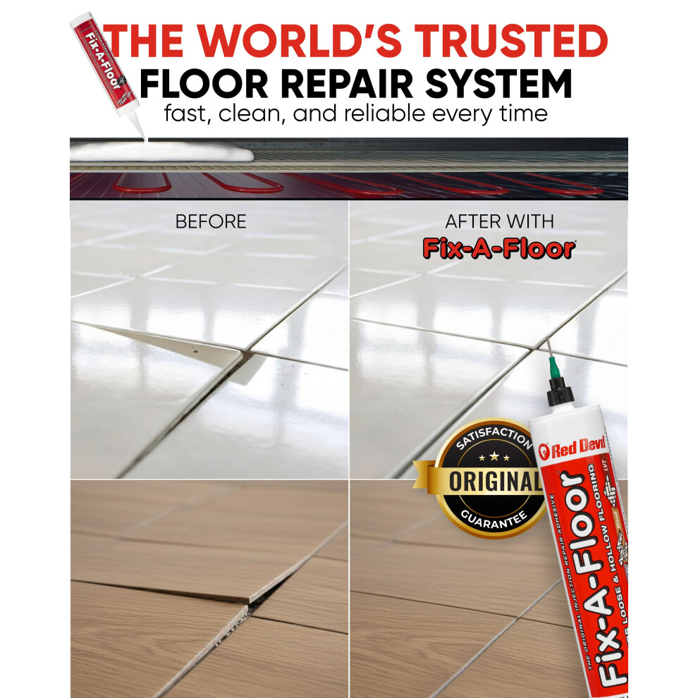 Photos - Other for Repair Fix A Floor Extra Strength Floor Tile Adhesive Micro Precision Kit â