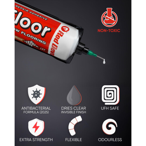 Fix A Floor Extra Strength Floor Tile Adhesive  Micro Precision Kit – 12Pac 2