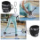 Fentar 2Pcs Adjustable Ankle Cuffs for Cable Machine Comfortable Gym Straps 5