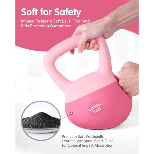 Kettlebell 15LB…粉色 1