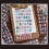 Retro letternummer sticker zelfklevend papier sticker voor 7