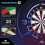Mission Darts  Samurai 4  Professional Bristle Dartboard  Knife Wire  White 4