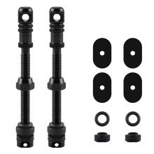 Bike Valves Extenders Compatibility with Valves-Black 65MM