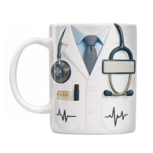 Personaliseer naam cadeau koffiekopje voor-lichtblauw 11oz
