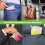 ASelected 24Pcs Drink Pouches for Festivals, Plastic Reusable Hip Flask with Spo 6
