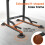 DH FitLife Power Tower Dip Station | Freestanding Pull-Up Bar | Dip 3