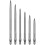 Caliburn  EZEVO Dart Points  Grooved Steel Tip Replacement Points  Multiple 3