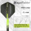 MageRabbit Dart Flight Hole Punch Tool Dart Flight Hole Punch with 100 Meta 4