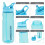 Polar Gear Polar Gear Tritan Bottle 650ml Aqua Grip Range 4