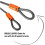 Kryptonite Kryptonite KryptoFlex Security Cable, 2.6FT/4FT/7FT/30FT Long Braided 2