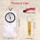 Flintronic 2PCS Navigation Compass Hiking Compass with Luminous Function Wa 2