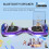 RCB RCB Hoverboards for Kids and Adults 65 inch Hoverboards with Bluetooth  Spe 3